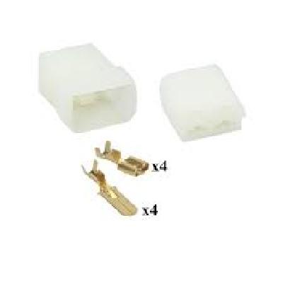 4 Way 6.4 Female Plain Connectors