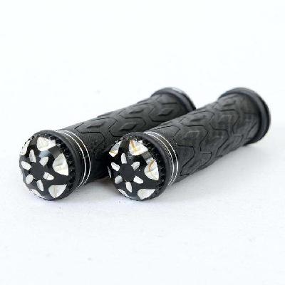 Black Motorcycle Handle Grip