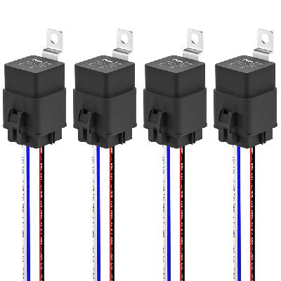 Head Light Relay With Socket 12 V - 40 Amp