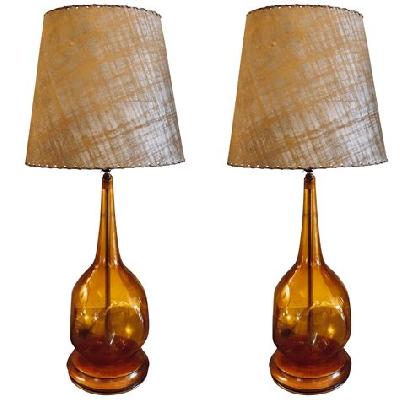 Amber Lamp