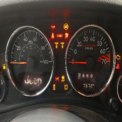 Desh Bord Light Jeep