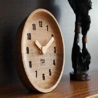 Modern Wooden Office Clock