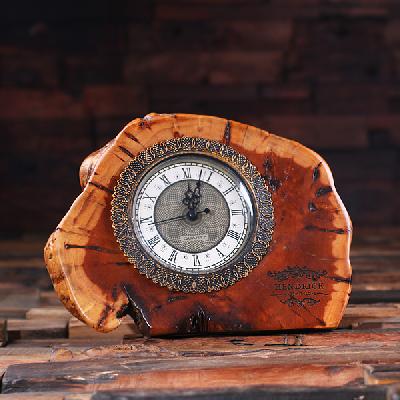 Wooden Office Clock