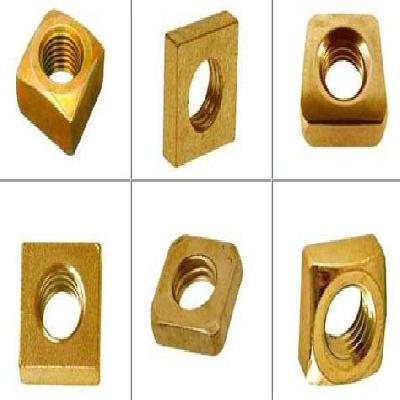 Brass Square Nut