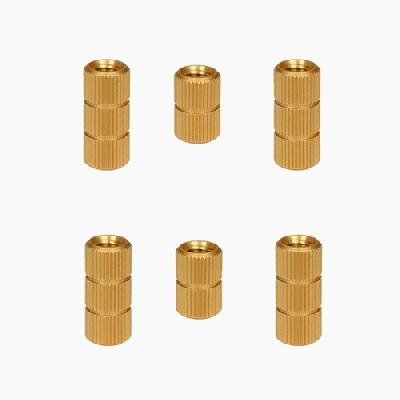Brass Straight Knurling Insert