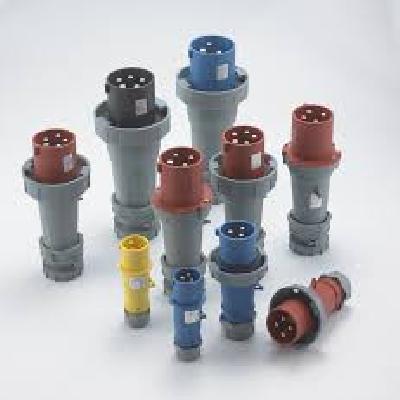 125 AMP 5 Electrical Pin 3P N E Plugs And Socketsc