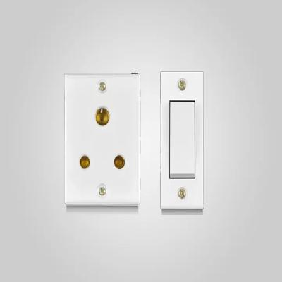 Anchor Non Modular Penta Urea Switch Ivory