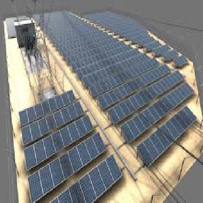 3D SOLAR POWER PLANT DESIGNING