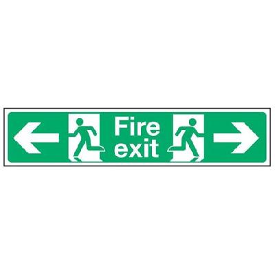 Fire Exit Sign (Double Sided)