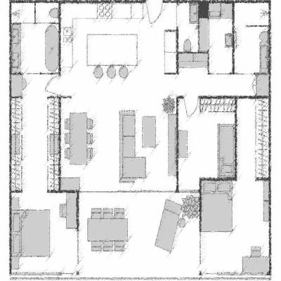 Making Of Final Interior Layout Plan