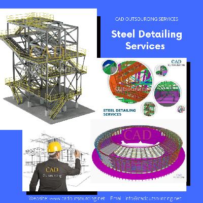 Structural Steel Detailing Services - CAD Outsourcing Services
