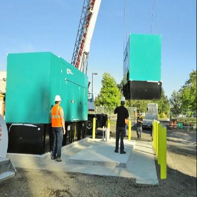 Diesel Generator Erection Work
