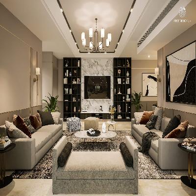 Living Room Luxury Interior Design