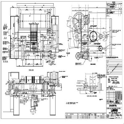Mechanical Layout Plans and Section Preparation