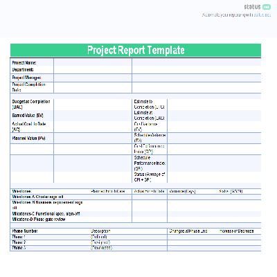 Detailed Project Report Preparation