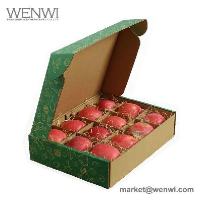Apple Printed Corrugated Box