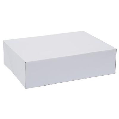 Rectangular White Corrugated Box