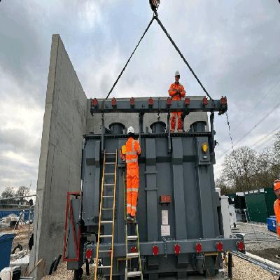 Electrical Transformer Erection