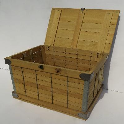 Industrial Wooden Crate