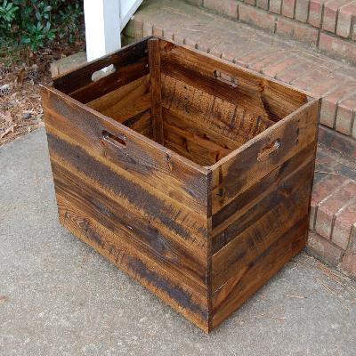 Wooden Crate Box