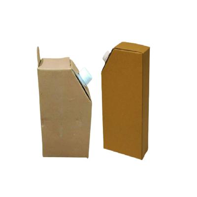 Brown Corrugated Tea Flask Box 750ml