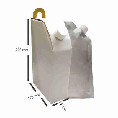 White Corrugated Tea Flask Box 500ml