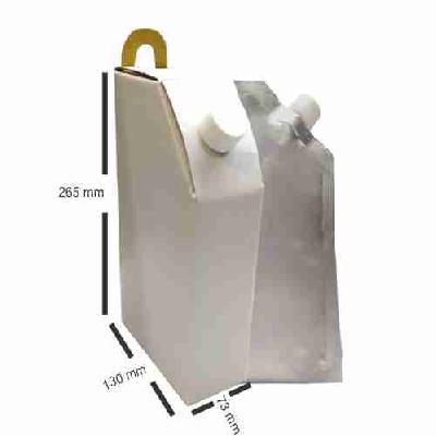 White Corrugated Tea Flask Printed Box 1000mL