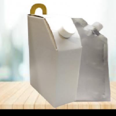 White Corrugated Tea Flask Printed Box 750Ml