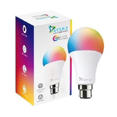 Round Syska 9watt LED Bulb