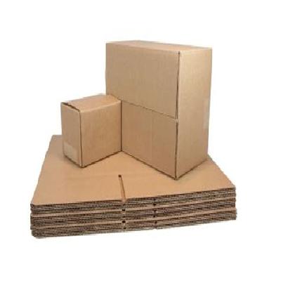 Green Square Corrugated Box