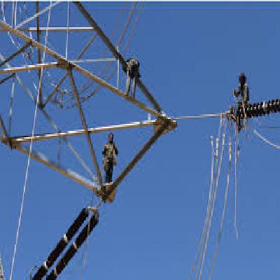 Erection of Transmission Tower
