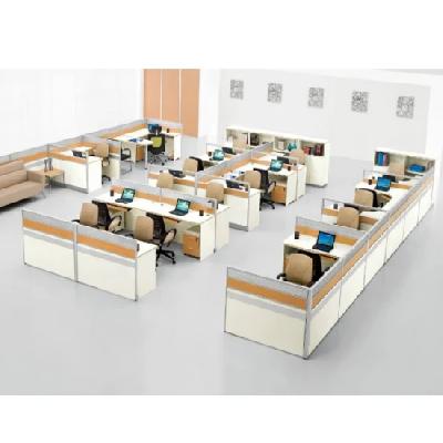 H Shape Office Workstation