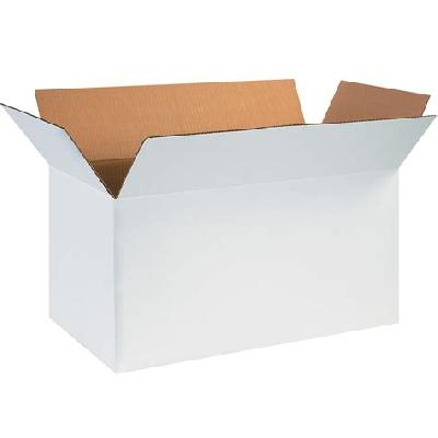 White Corrugated Box