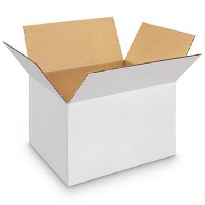 White Duplex Corrugated Boxes