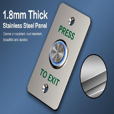 Stainless Steel Twin Push Bell