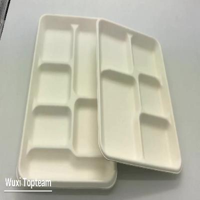 5inch Sugarcane Pulp Meal Tray