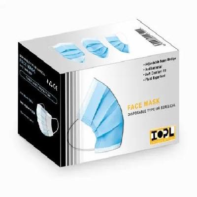 Face Mask Packaging Duplex Box