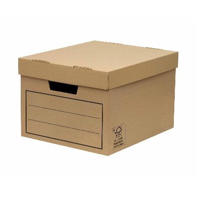 Brown Office  Storage Cardboard Box