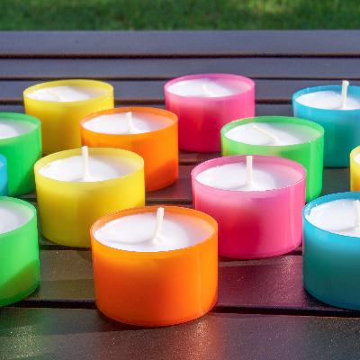 Multicolor Tealight Candles