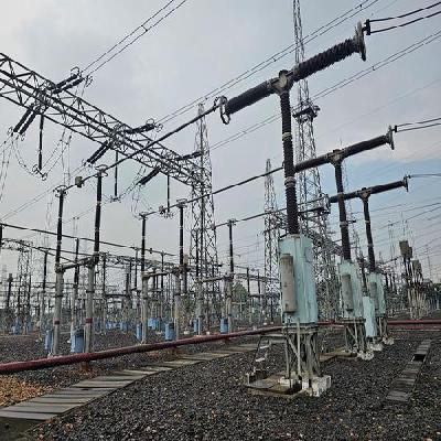Outdoor Substation Switch Yard With Over Head Line