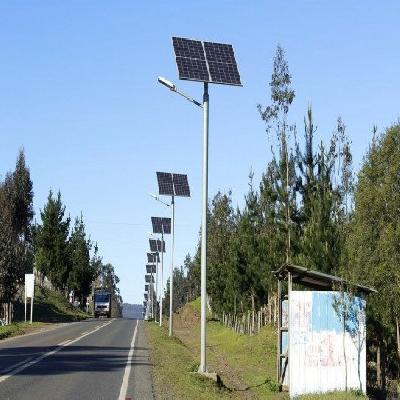 Solar Street Light Installation