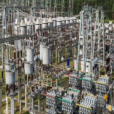 Substation Switch Yard with Over Ht