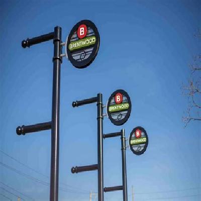 Signage Pole Installation Service