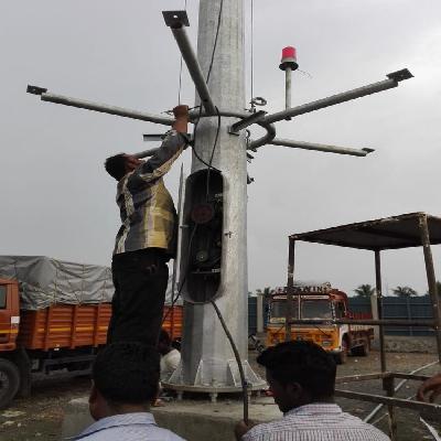 Swaged Pole Installation Service