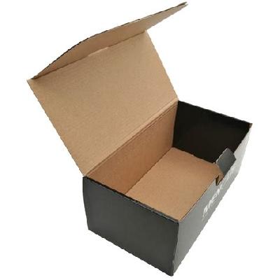 Black Corrugated Box