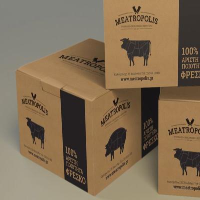 Fresh Meat Packing Carton Box