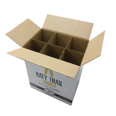 Wine Bottle Carton Box For Sale