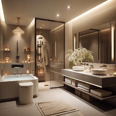 Bath Room Interior Design Work