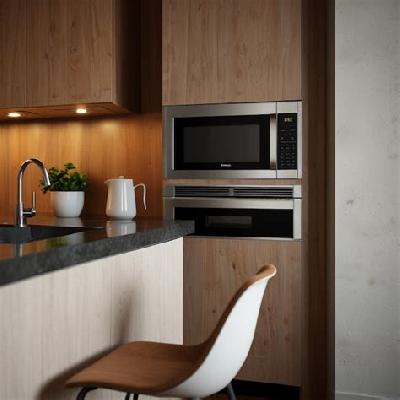 Microwave Oven Work Interior Design