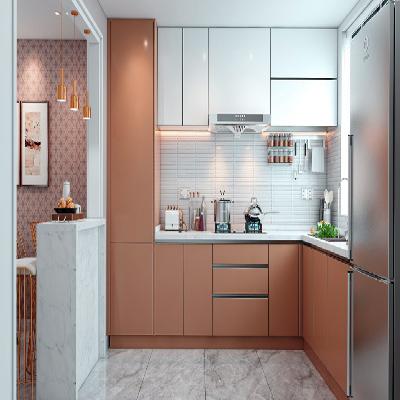 Acrylic Modular Kitchen